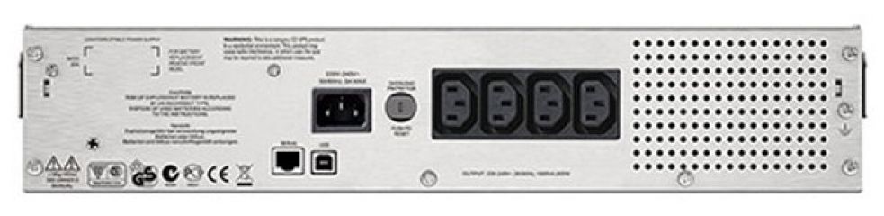APC Smart-UPS C 1000VA 2U RM LCD