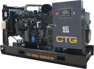 Дизельный генератор CTG AD-200RE в контейнере с АВР