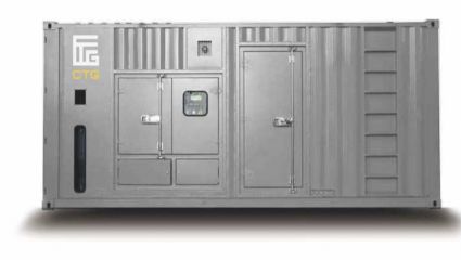 Дизельный генератор CTG 1375B в кожухе с АВР